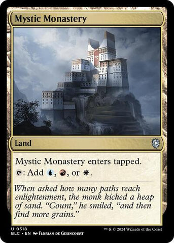 Mystic Monastery (Commander: Bloomburrow) Near Mint