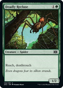 Deadly Recluse (Double Masters 2022) Near Mint