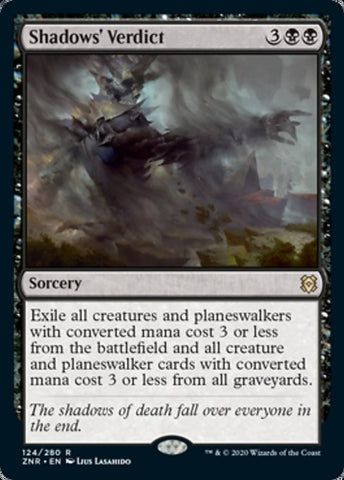 Shadows' Verdict (Zendikar Rising) Near Mint Foil