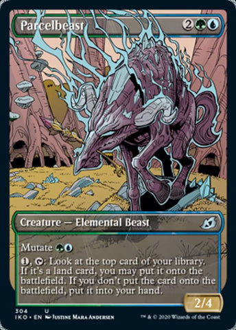 Parcelbeast (Showcase) (Ikoria: Lair of Behemoths) Near Mint
