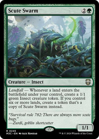 Scute Swarm (Commander: Modern Horizons 3) Near Mint