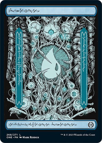 Island (268) - Full Art (Phyrexia: All Will Be One) Near Mint Foil
