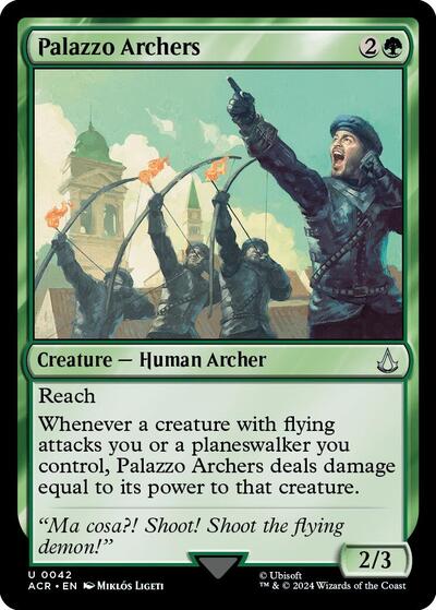 Palazzo Archers (Universes Beyond: Assassin's Creed) Near Mint Foil