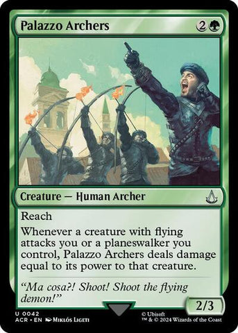 Palazzo Archers (Universes Beyond: Assassin's Creed) Near Mint Foil