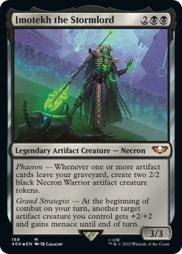Imotekh the Stormlord (Universes Beyond: Warhammer 40K) Near Mint Foil