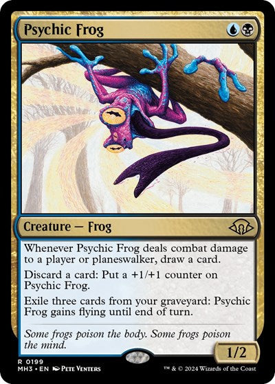 Psychic Frog (Modern Horizons 3) Near Mint Foil