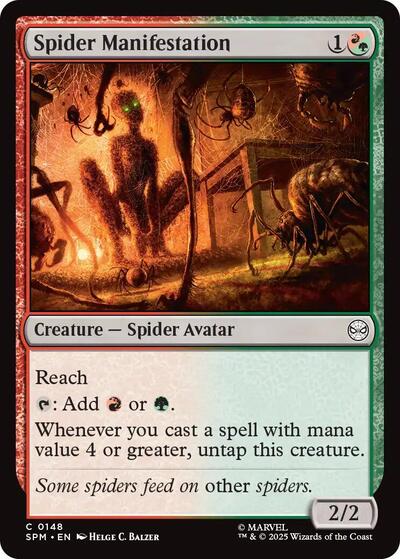 Spider Manifestation (Marvel's Spider-Man) Near Mint Foil