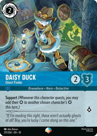 Daisy Duck - Ghost Finder (Epic) (Whispers in the Well) Near Mint Holofoil