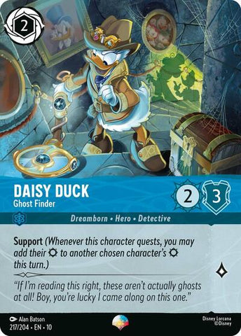 Daisy Duck - Ghost Finder (Epic) (Whispers in the Well) Near Mint Holofoil