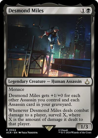 Desmond Miles (Universes Beyond: Assassin's Creed) Near Mint Foil