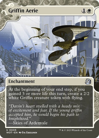 Griffin Aerie (Wilds of Eldraine: Enchanting Tales) Near Mint
