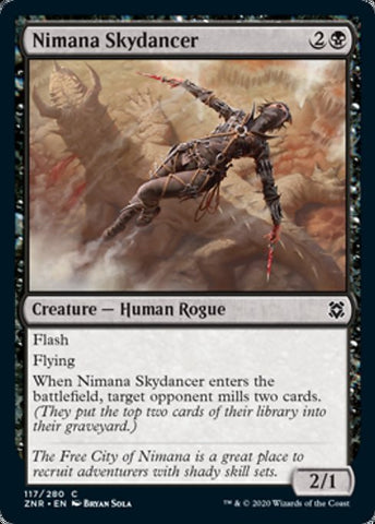 Nimana Skydancer (Zendikar Rising) Near Mint Foil