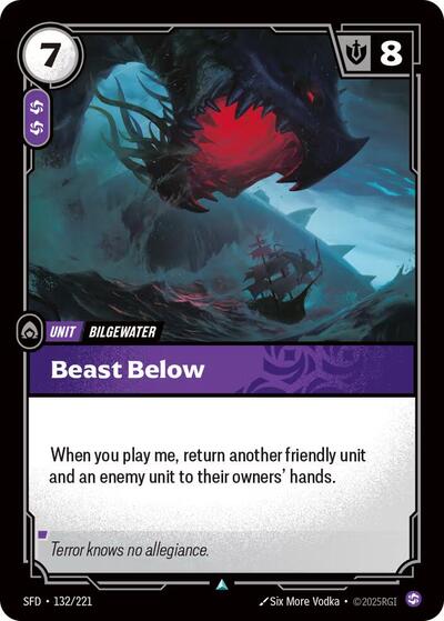Beast Below (Spiritforged) Near Mint Foil