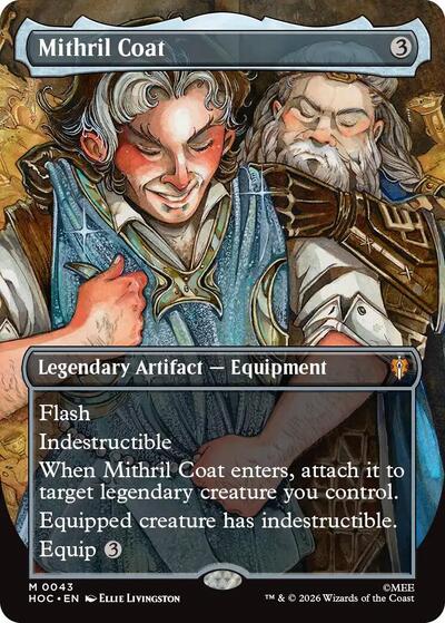Mithril Coat (Borderless) (The Hobbit: Eternal-Legal) Near Mint Foil