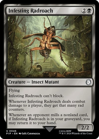 Infesting Radroach (Universes Beyond: Fallout) Near Mint