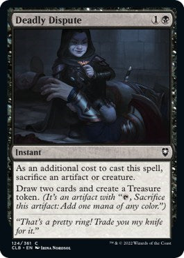 Deadly Dispute (Commander Legends: Battle for Baldur's Gate) Near Mint Foil