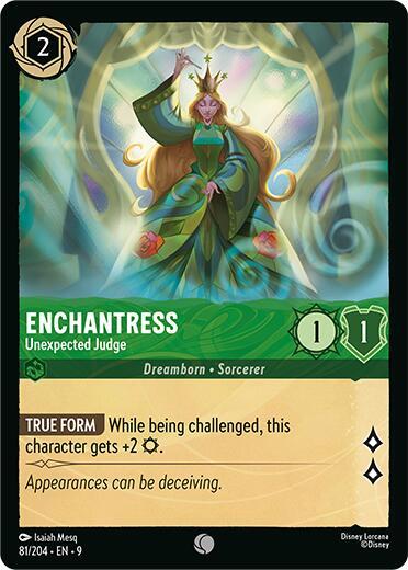 Enchantress - Unexpected Judge (Fabled) Near Mint Cold Foil