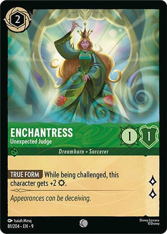 Enchantress - Unexpected Judge (Fabled) Near Mint Cold Foil