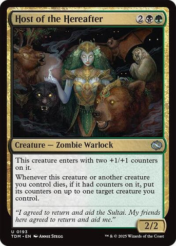 Host of the Hereafter (Tarkir: Dragonstorm) Near Mint