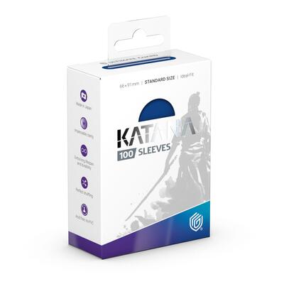 Katana Standard Size Sleeves Blue Bird (100-Pack) (Ultimate Guard) New