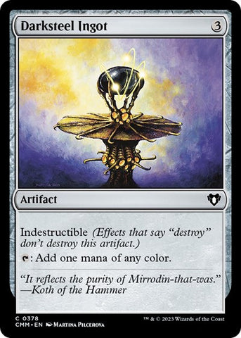 Darksteel Ingot (Commander Masters) Near Mint