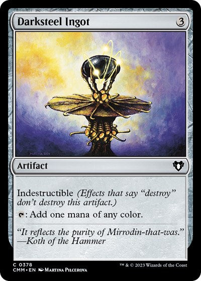 Darksteel Ingot (Commander Masters) Near Mint Foil