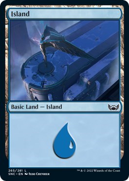 Island (265) (Streets of New Capenna) Near Mint