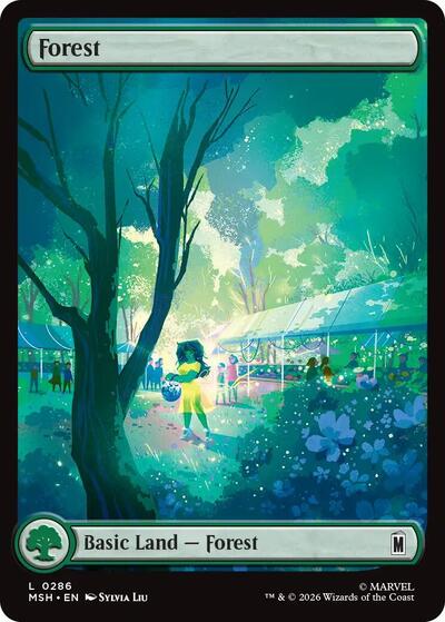 Forest (0286) (Marvel Super Heroes) Near Mint Foil