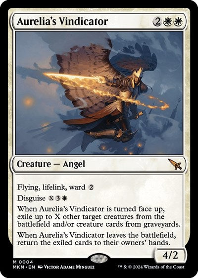 Aurelia's Vindicator (Murders at Karlov Manor) Near Mint Foil