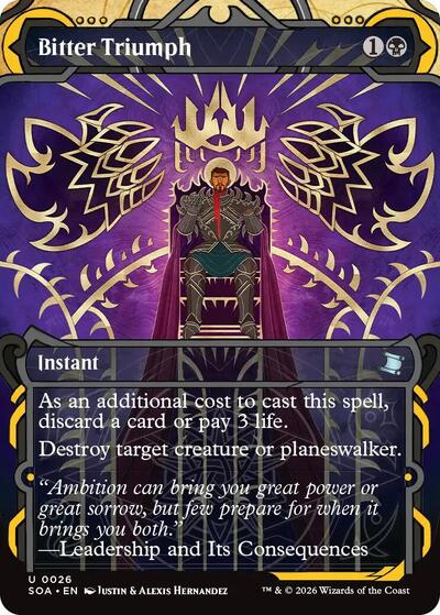 Bitter Triumph (Secrets of Strixhaven: Mystical Archive) Near Mint