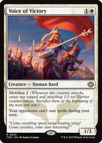 Voice of Victory (Tarkir: Dragonstorm) Near Mint