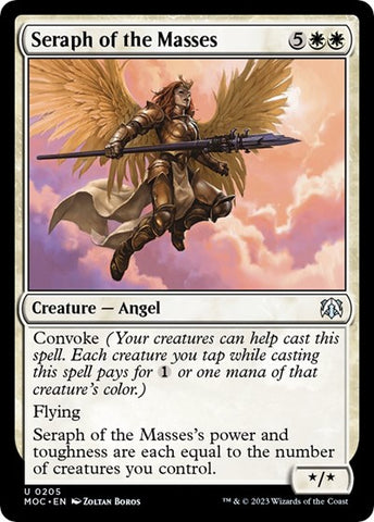 Seraph of the Masses (Commander: March of the Machine) Near Mint