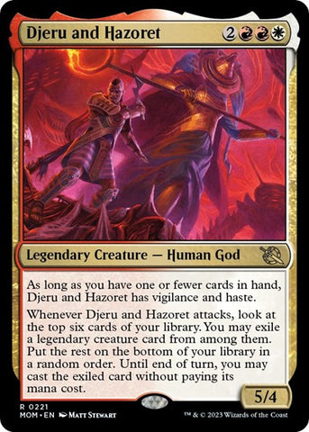 Djeru and Hazoret (March of the Machine) Near Mint