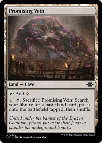 Promising Vein (The Lost Caverns of Ixalan) Near Mint Foil