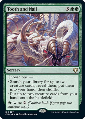 Tooth and Nail (Commander Masters) Near Mint