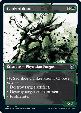 Cankerbloom (Showcase) (Phyrexia: All Will Be One) Near Mint