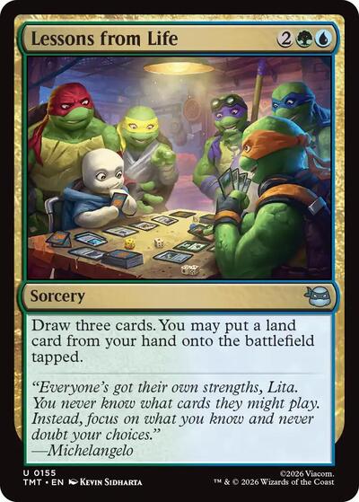 Lessons from Life (Commander: Teenage Mutant Ninja Turtles) Near Mint