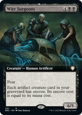 Wire Surgeons (Extended Art) (Commander: The Brothers' War) Near Mint