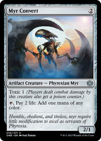 Myr Convert (Phyrexia: All Will Be One) Near Mint Foil
