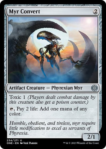 Myr Convert (Phyrexia: All Will Be One) Near Mint Foil