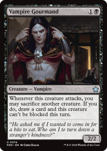 Vampire Gourmand (Foundations) Near Mint