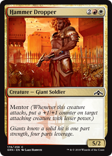 Hammer Dropper (Guilds of Ravnica) Near Mint Foil