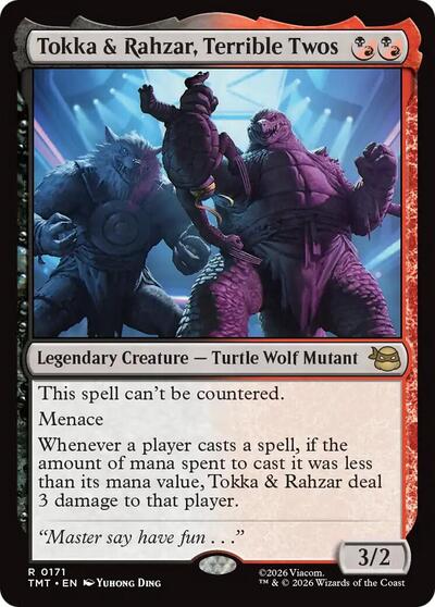 Tokka & Rahzar, Terrible Twos (Teenage Mutant Ninja Turtles) Near Mint