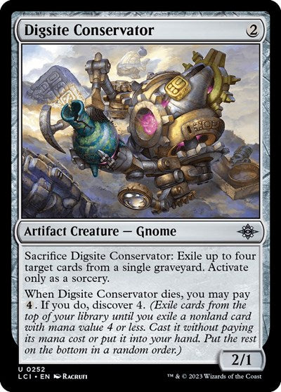 Digsite Conservator (The Lost Caverns of Ixalan) Near Mint