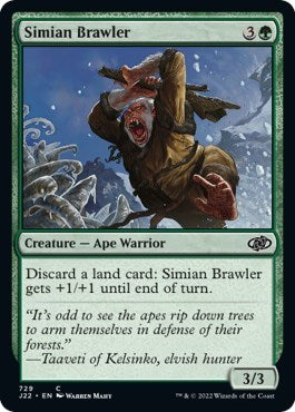Simian Brawler (Jumpstart 2022) Near Mint