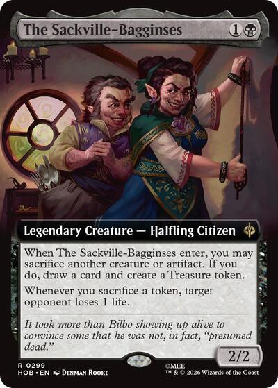 The Sackville-Bagginses (Extended Art) (The Hobbit) Near Mint Foil