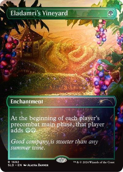 Eladamri's Vineyard (Rainbow Foil) (Secret Lair) Near Mint Foil