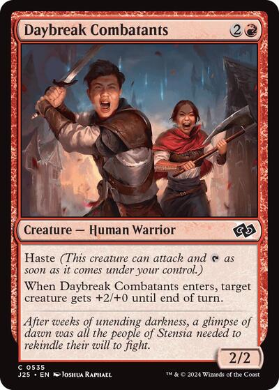 Daybreak Combatants (Foundations Jumpstart) Near Mint