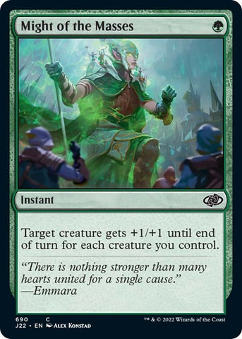 Might of the Masses (Jumpstart 2022) Near Mint