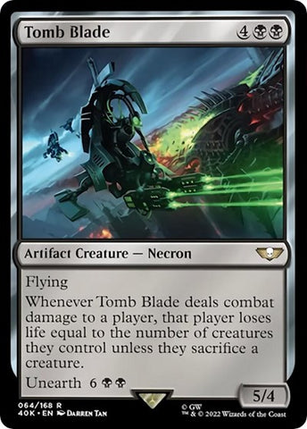 Tomb Blade (Universes Beyond: Warhammer 40K) Near Mint